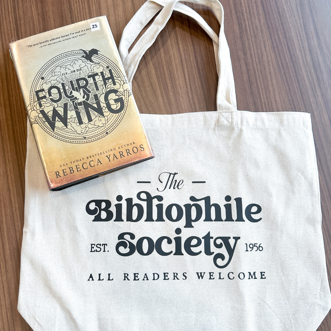 Bibliophile Society Tote Bag