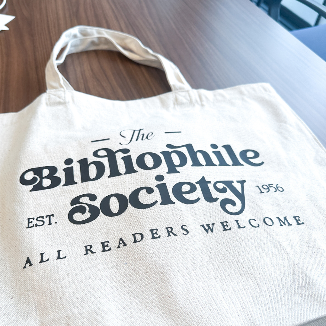 Bibliophile Society Tote Bag