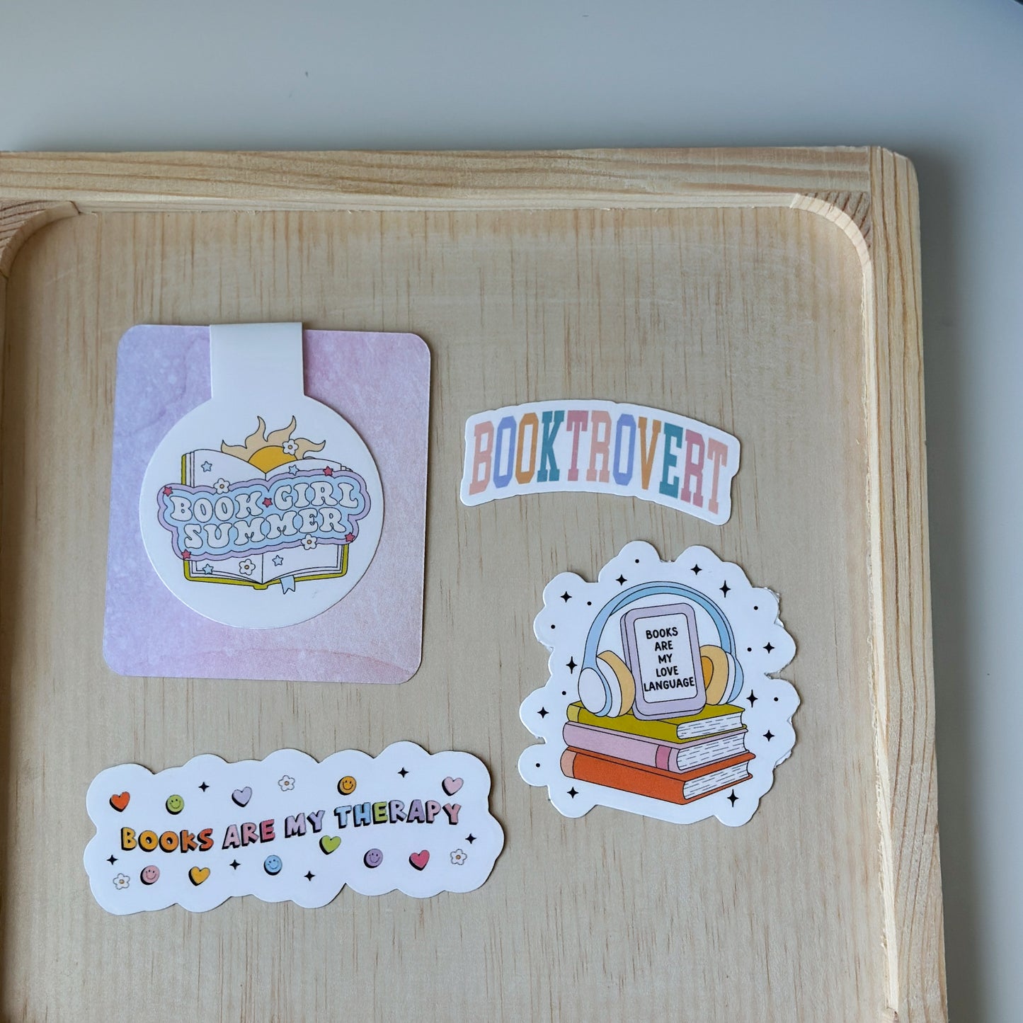 Books Are My Love Language Sticker