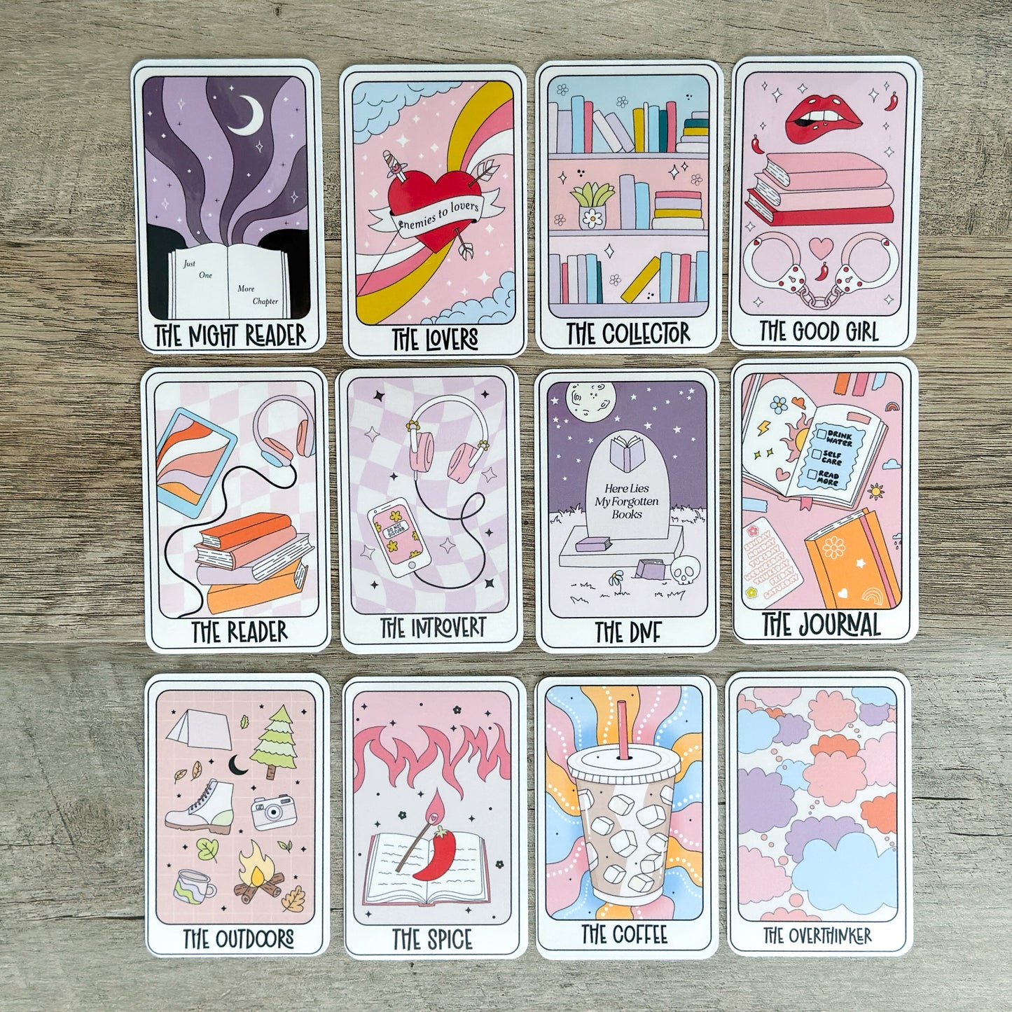 Tarot Card Stickers