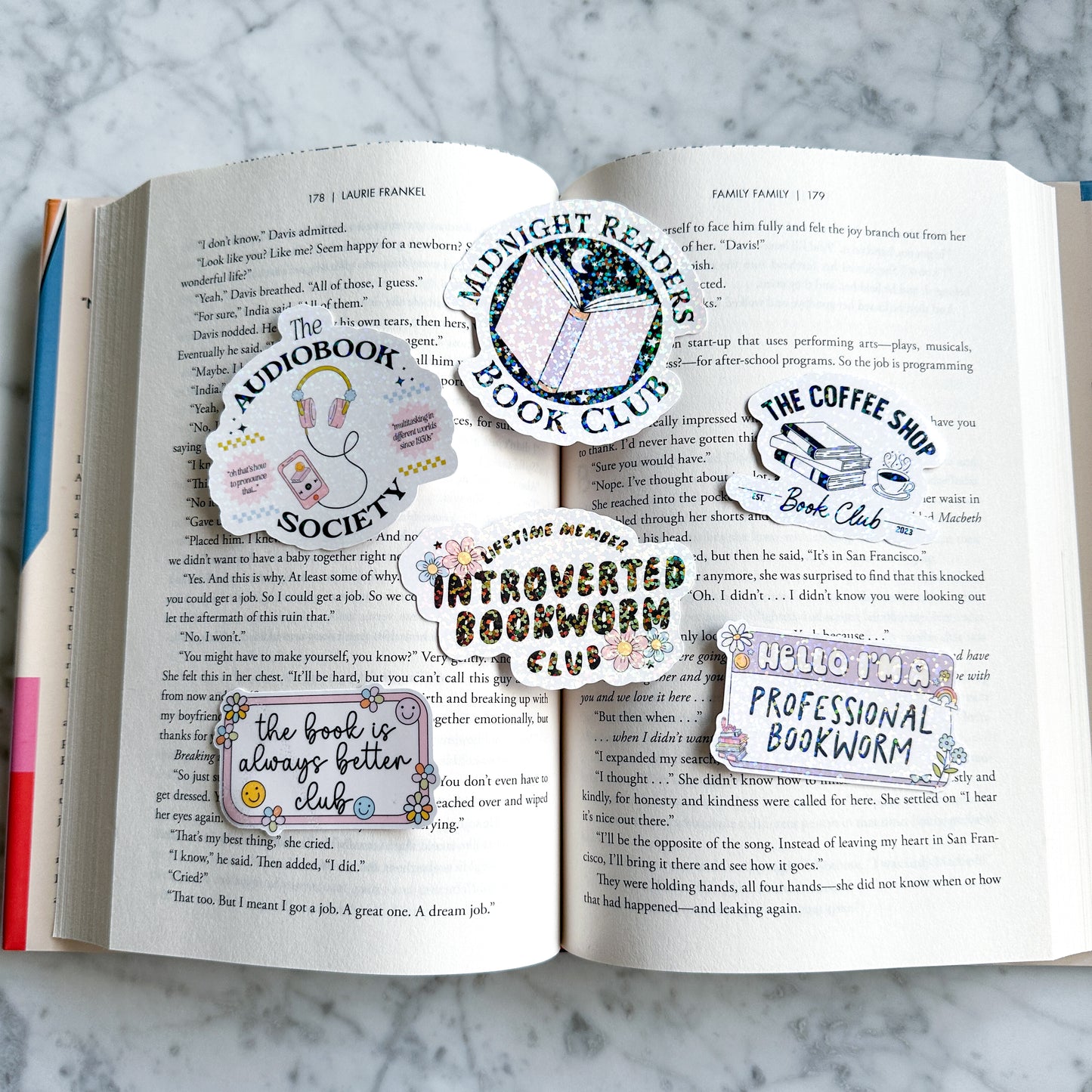 Midnight Readers Sticker