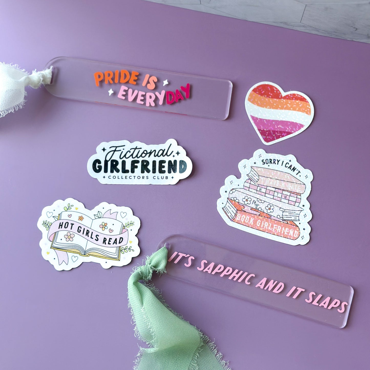 Sorry, I Have a Date With My Book Girlfriend Sticker