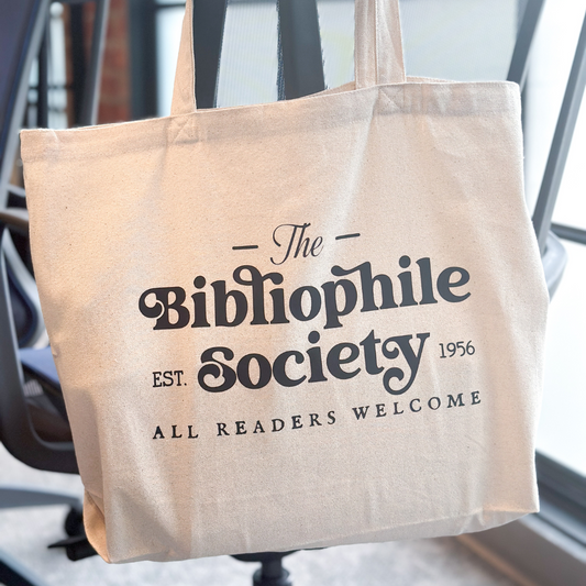 Bibliophile Society Tote Bag