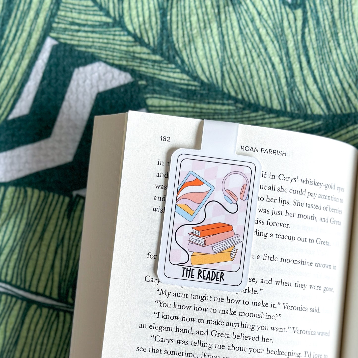 The Reader Tarot Card Magnetic Bookmark