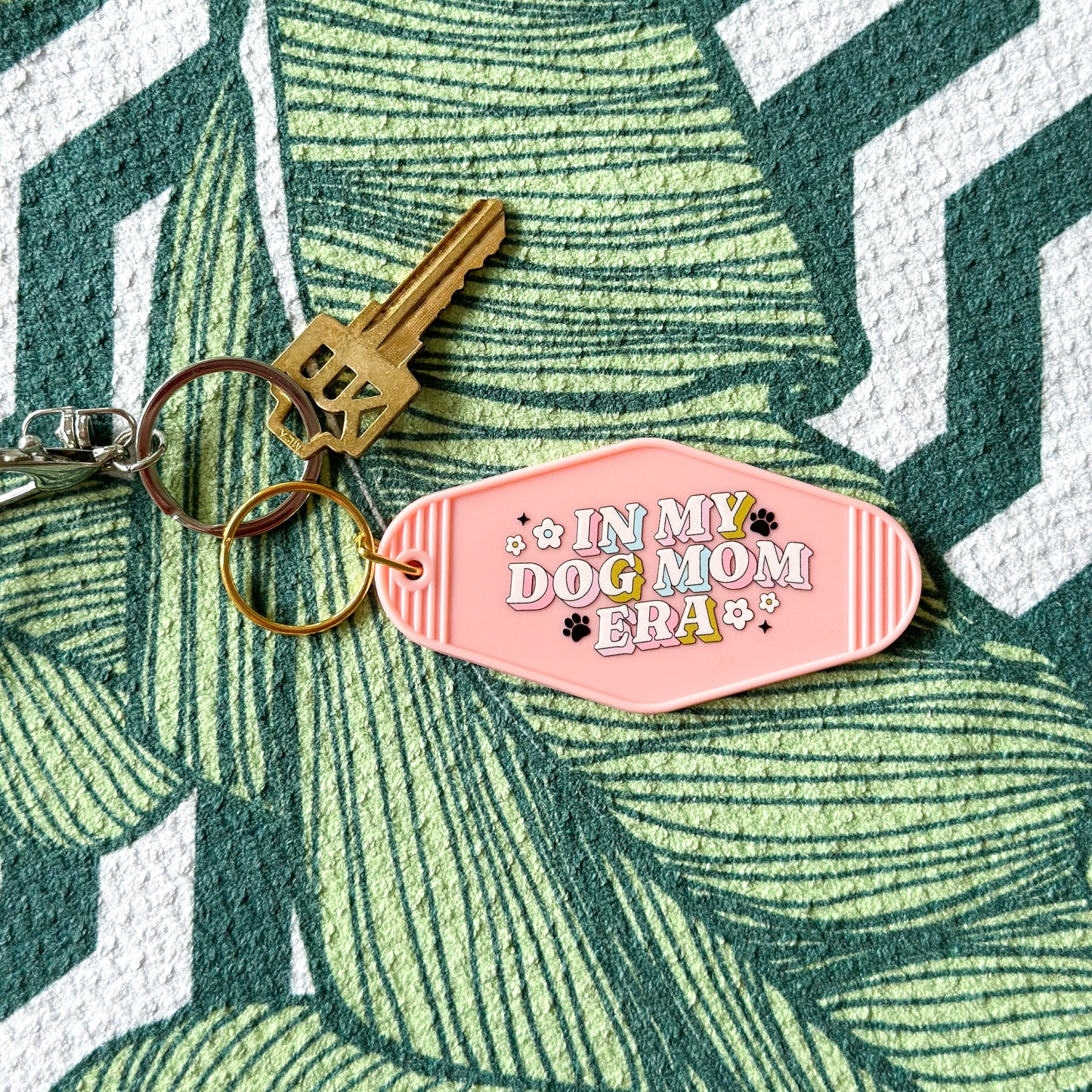 In My Dog Mom Era Motel Keychain