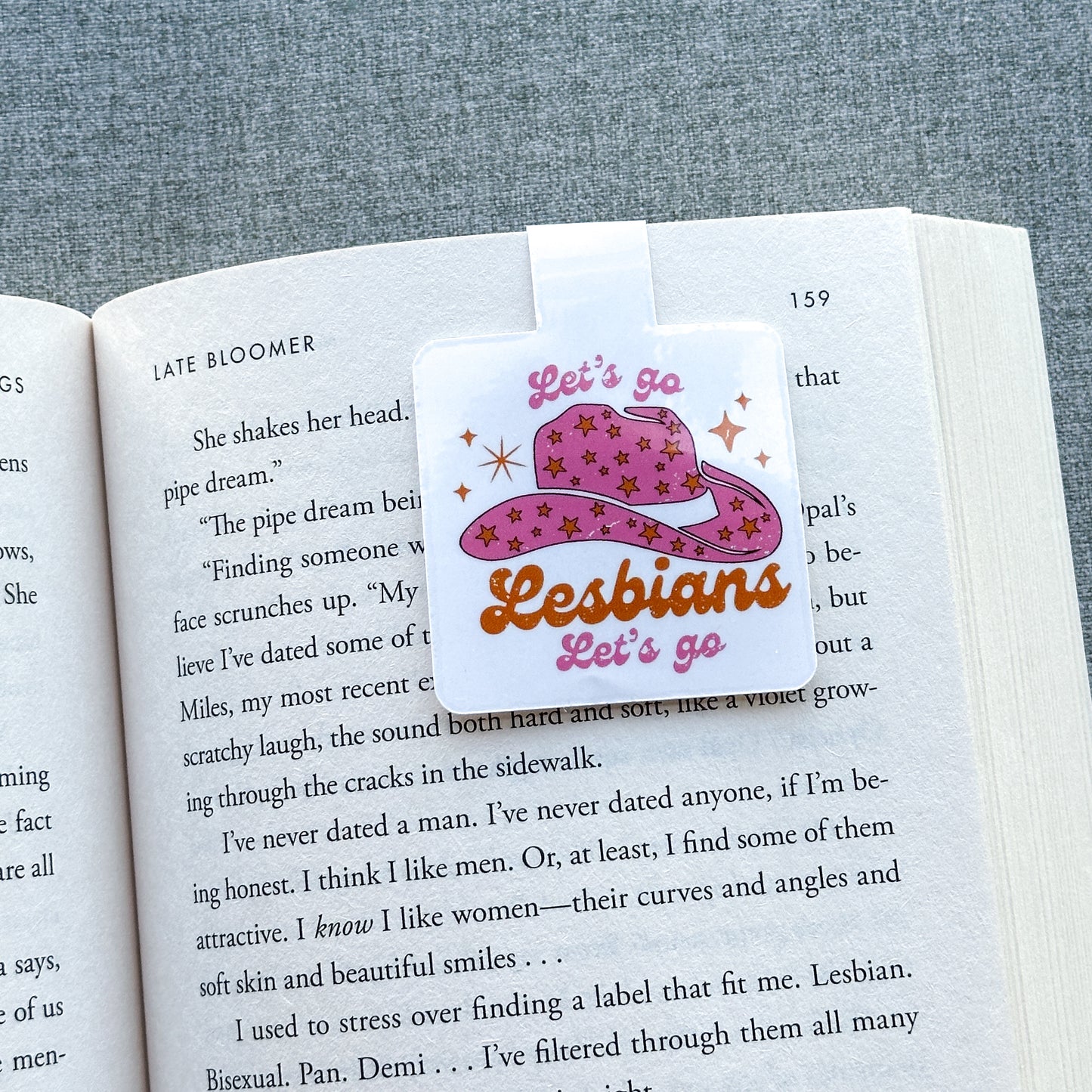 Let’s Go Lesbians Magnetic Bookmark