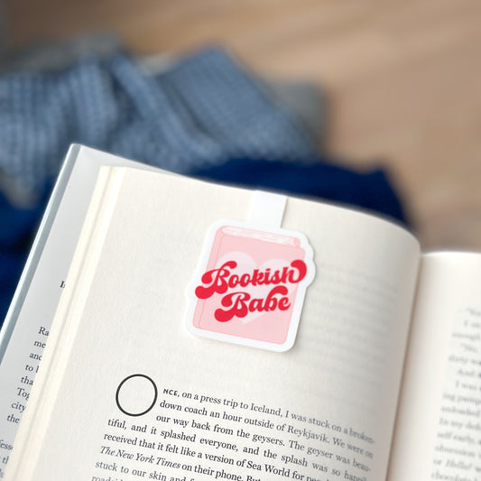 Bookish Babe Magnetic Bookmark