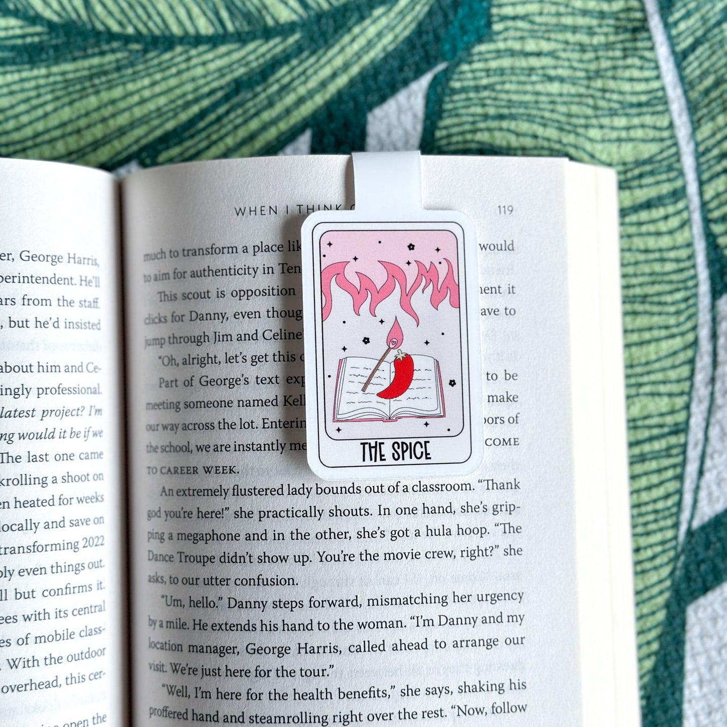 The Spice Tarot Card Magnetic Bookmark