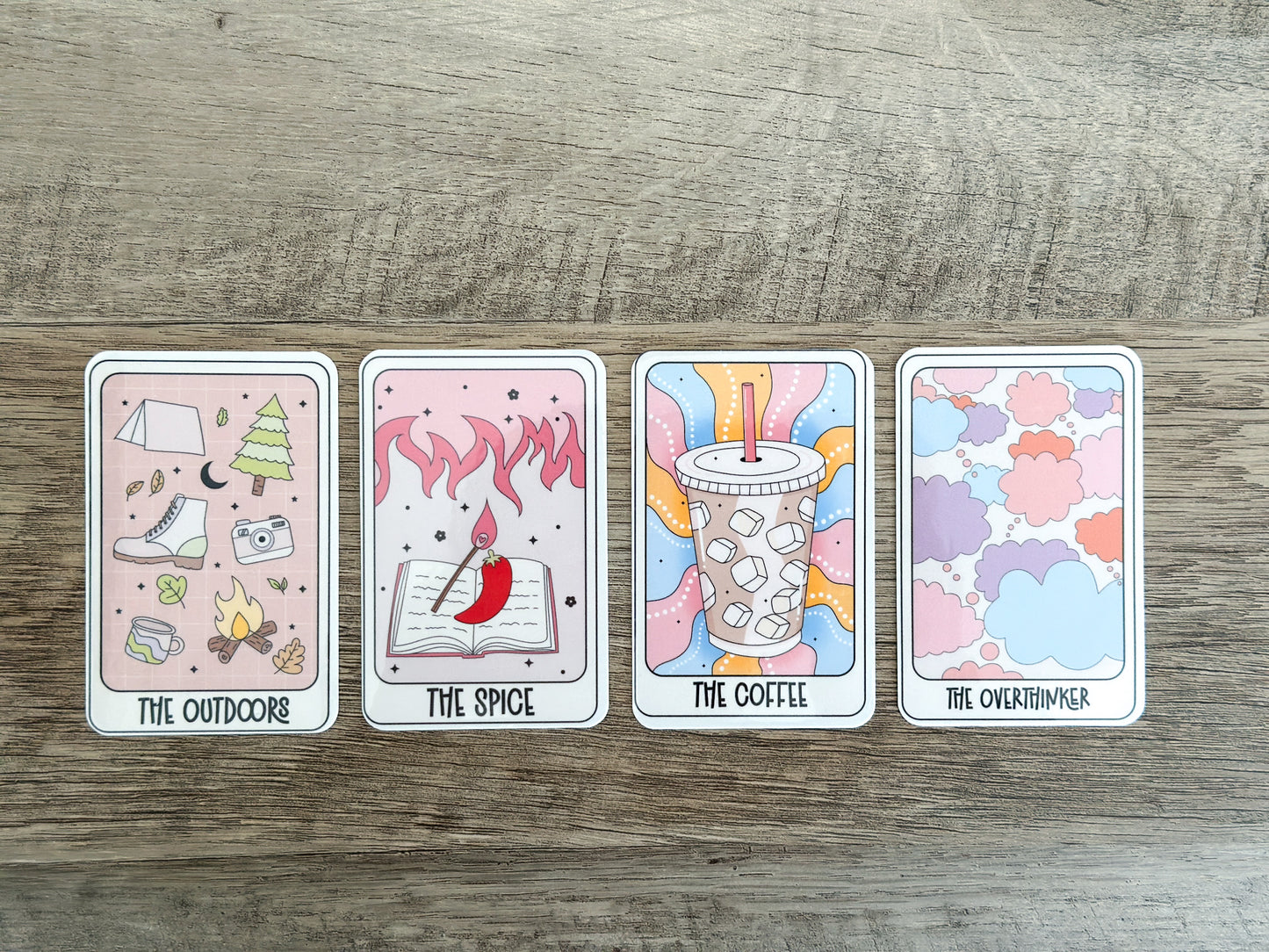 Tarot Card Stickers