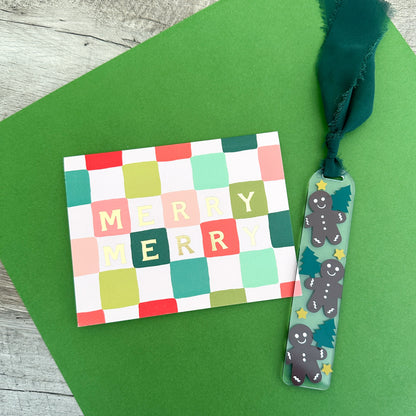 Gingerbread Bookmark