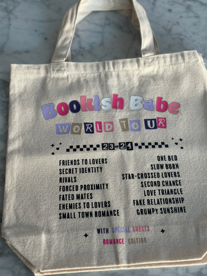 Bookish Babe World Tour Tote Bag