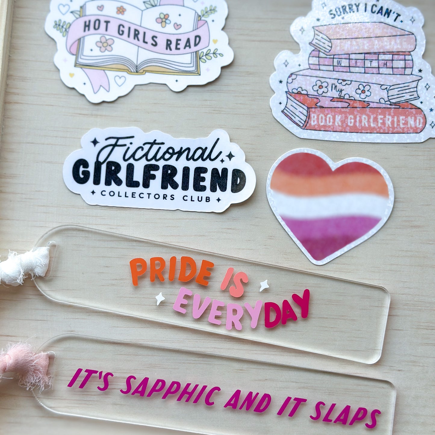 Pride is Everyday Bookmark (Lesbian Edition)