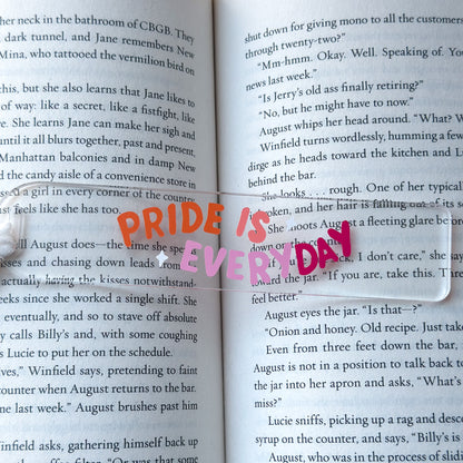 Pride is Everyday Bookmark (Lesbian Edition)