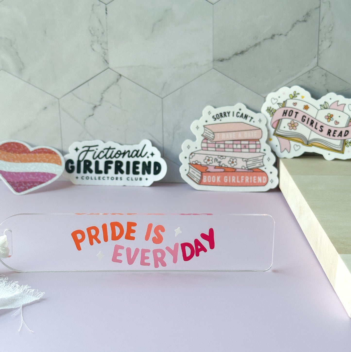 Pride is Everyday Bookmark (Lesbian Edition)