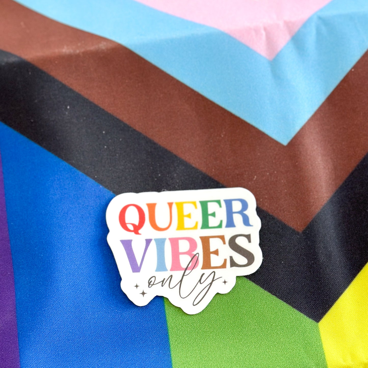 Queer Vibes Only Sticker