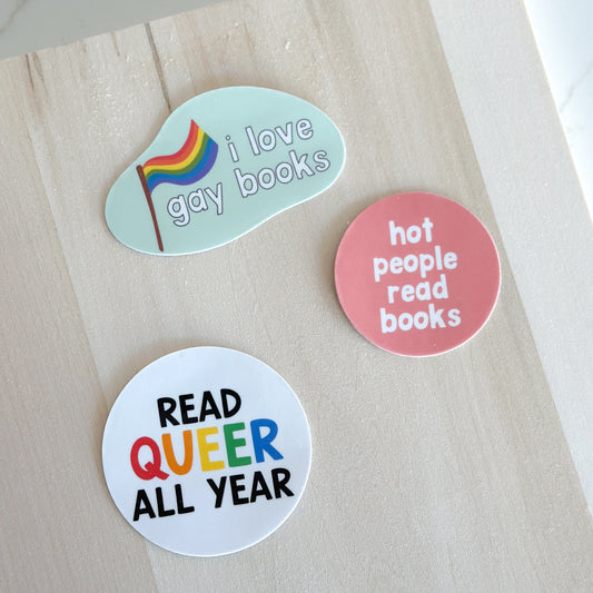 Gay Books Sticker Bundle