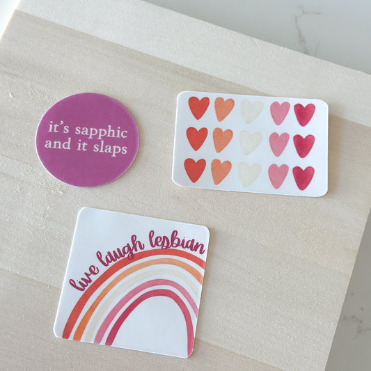 Sapphic Sticker Bundle